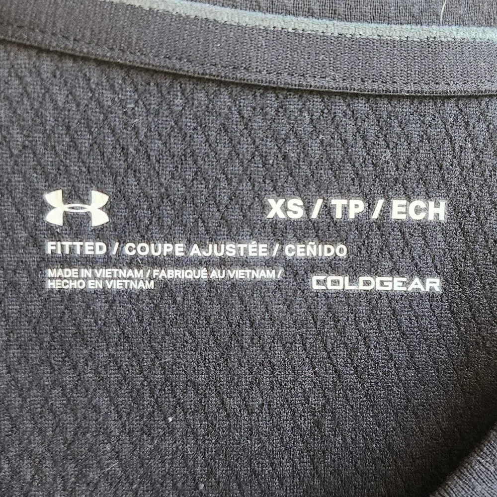 Under Armour Black Stretch Athleisure Jersey Size XS - Picture 9 of 15